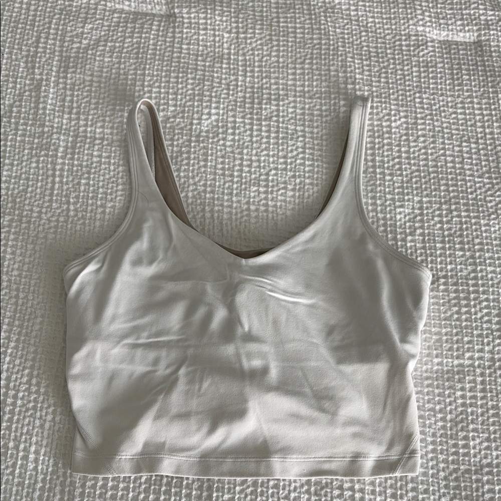 lululemon athletica White Tank Top